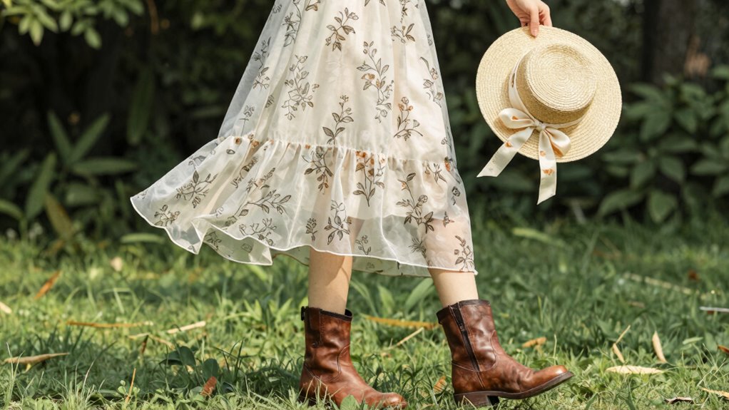 dress hat boots accessories