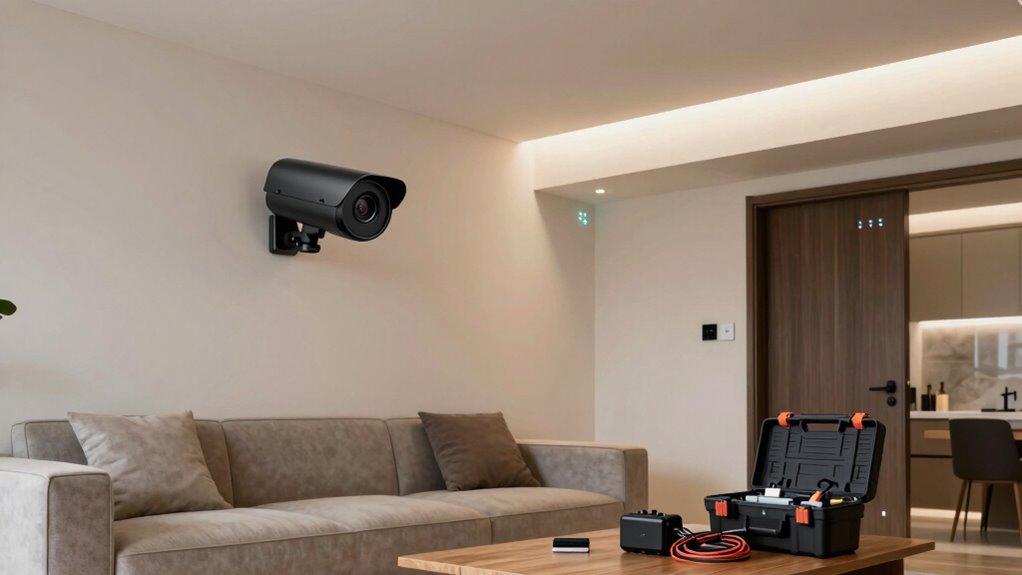 easy home security setup