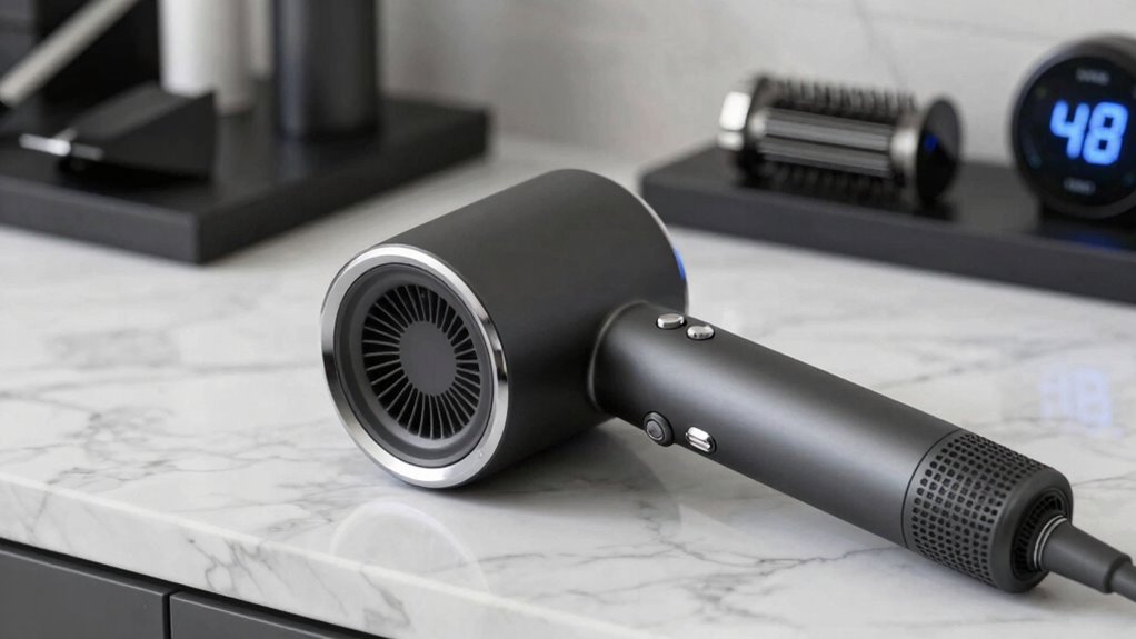 enhanced drying and styling features