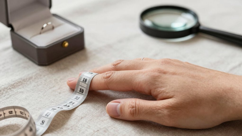 ensure proper ring fit