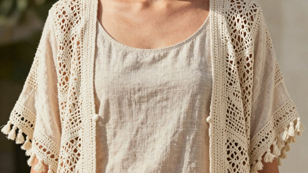 flowy neutral layered fabrics