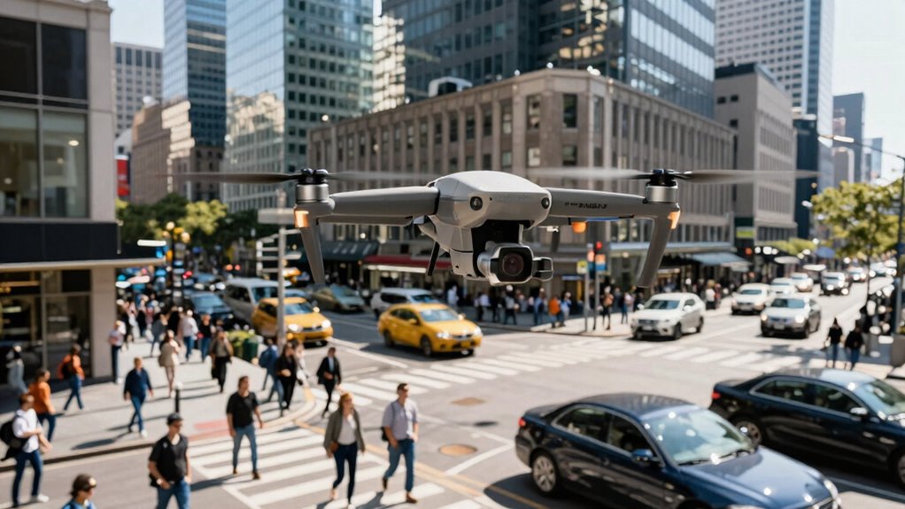 fly drones over people