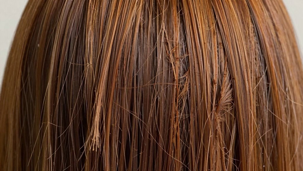 heat weakens hair structure