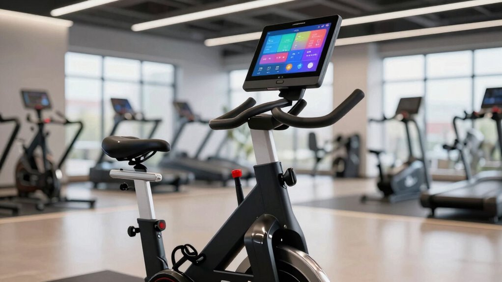 indoor cycling bike features