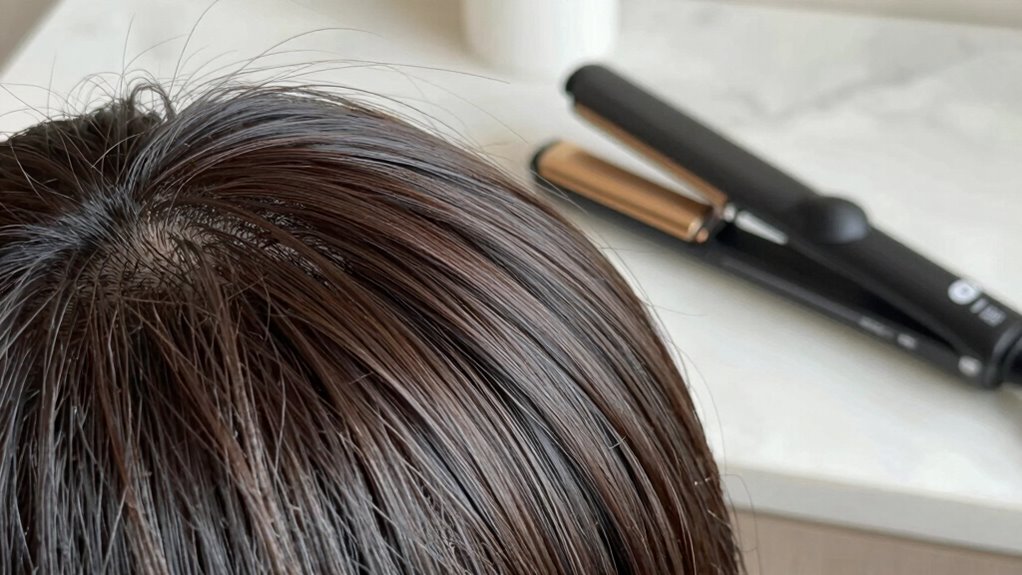 keep styling temperature below 400 f