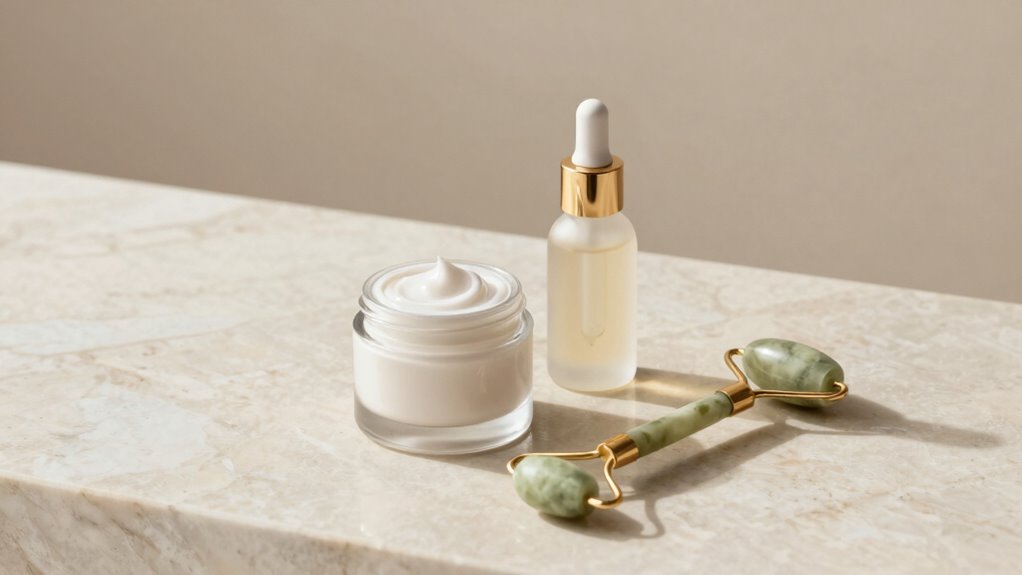 luxurious soothing skincare ritual