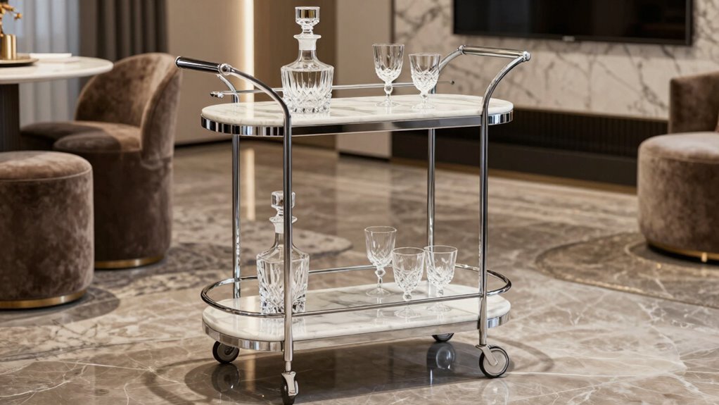 luxury bar carts list