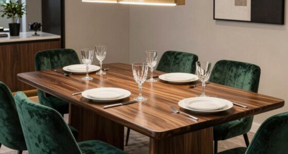 luxury dining table selections