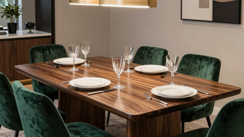 luxury dining table selections