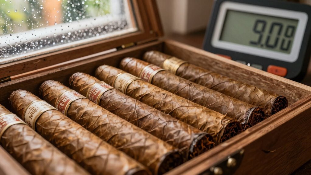 manage humidor seasonal fluctuations