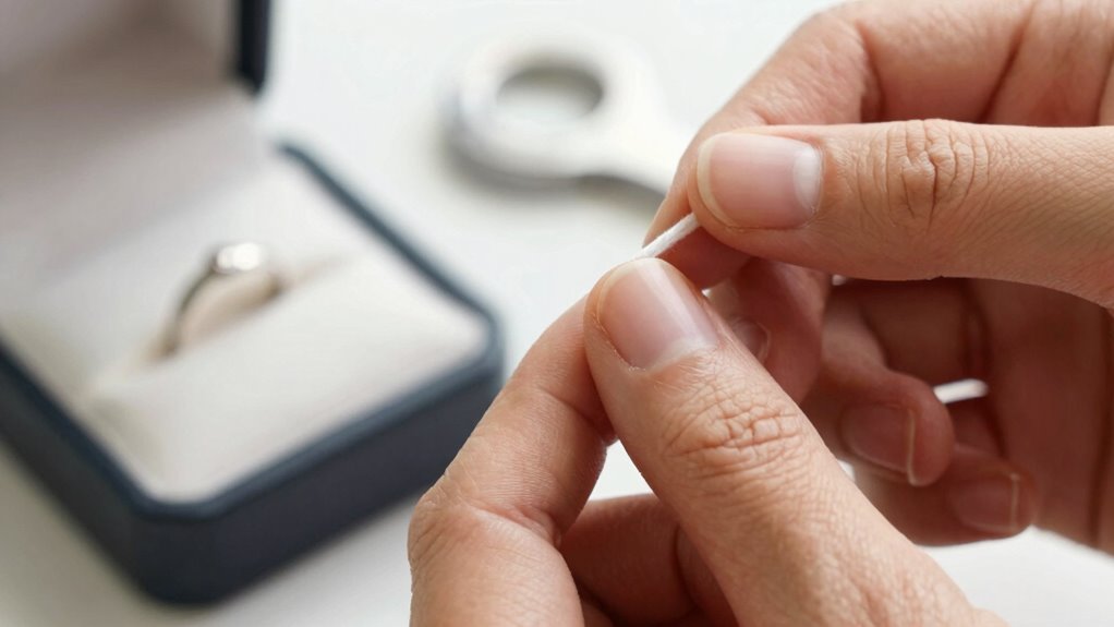 measure finger at room temperature