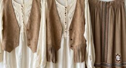 minimalist boho layering technique