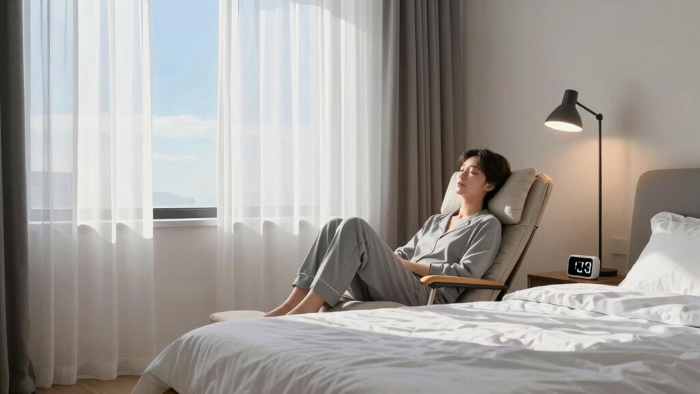 morning sun avoid evening lights