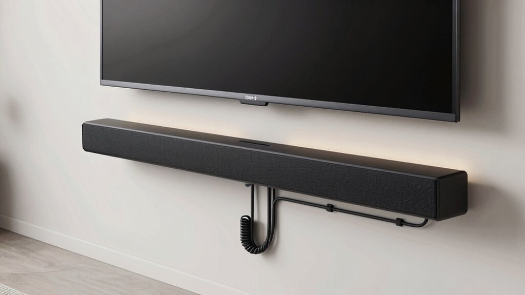 optimal soundbar height placement