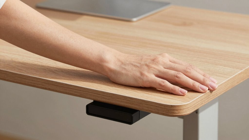 optimize desk height ergonomically