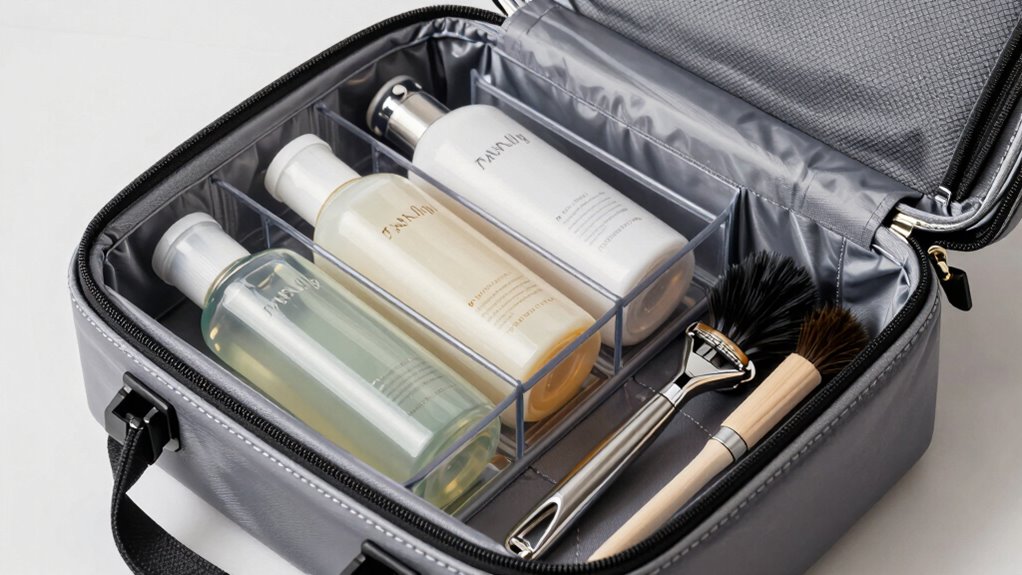 organized efficient travel packing