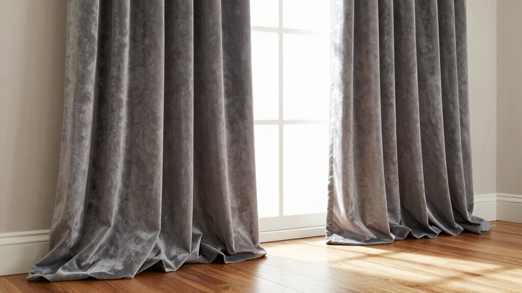 perfectly hung sophisticated curtains