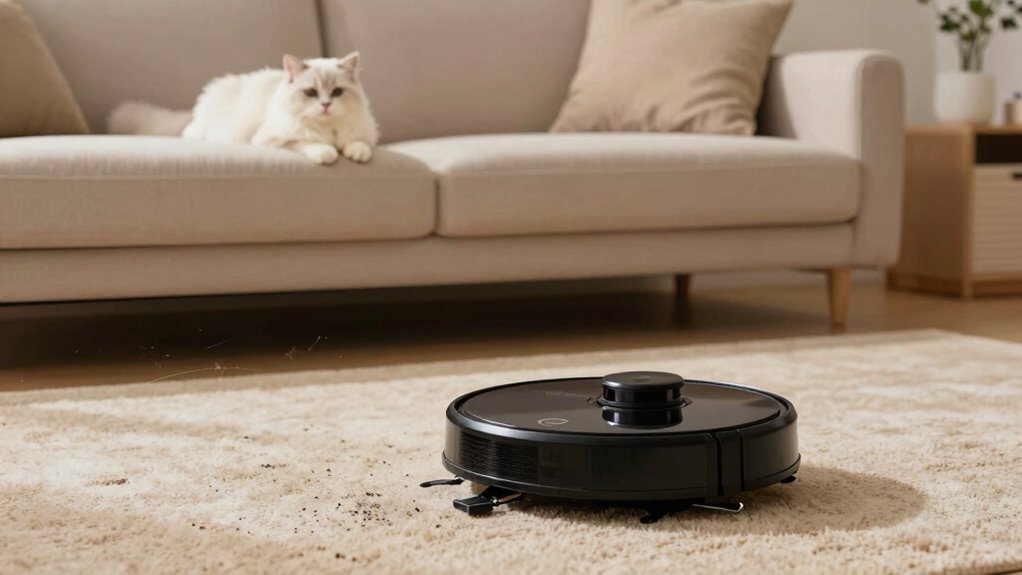 pet hair cleaning features