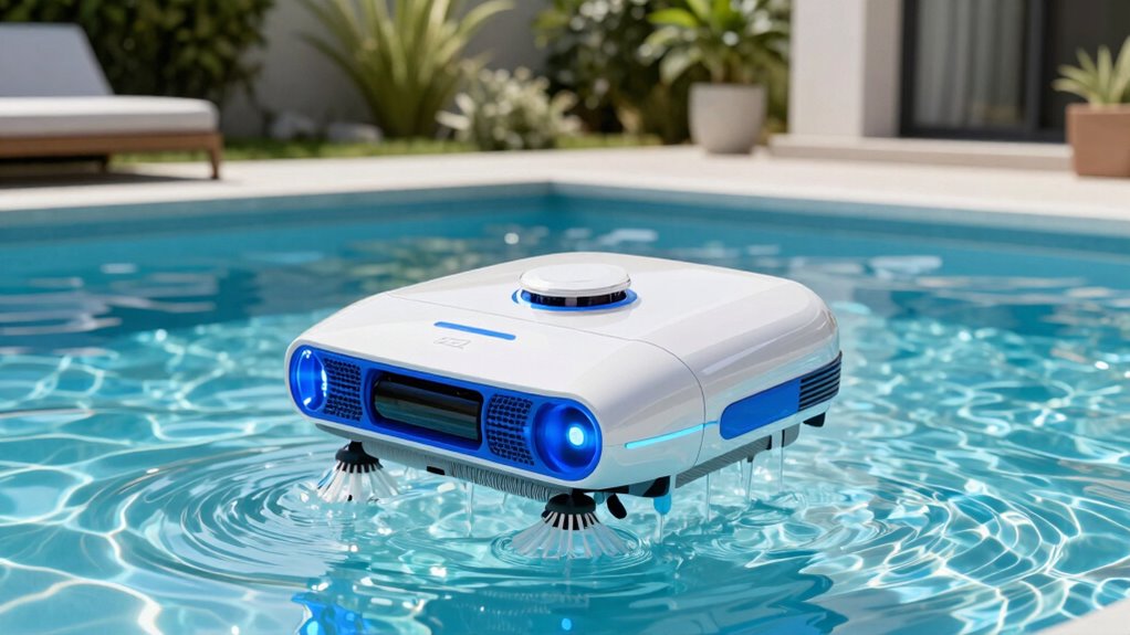 pool size navigation cleaning