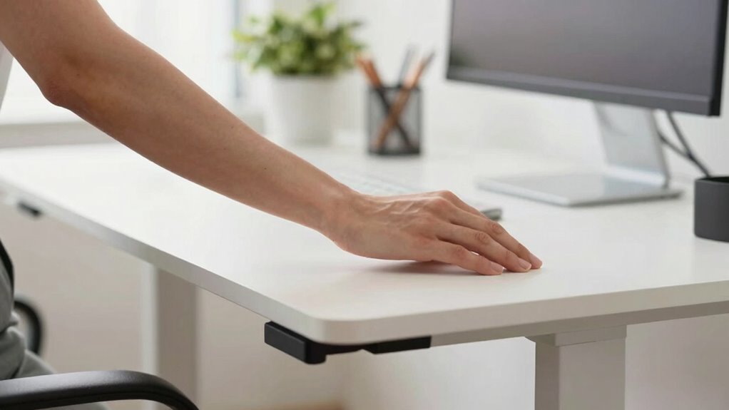 proper ergonomic desk setup