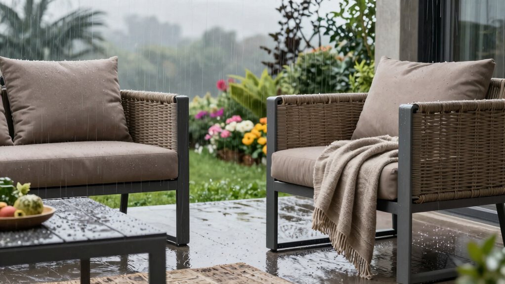 rainproof patio furniture options