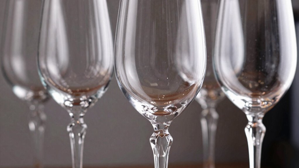 red wine glass features