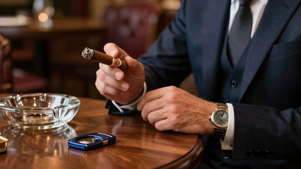 respectful cigar handling habits