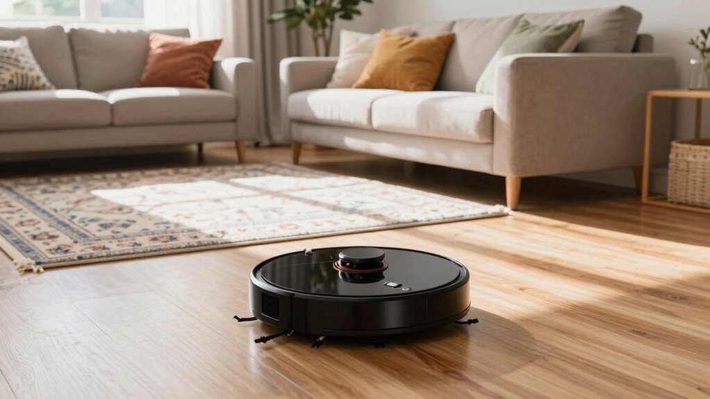 robot vacuum floor plan