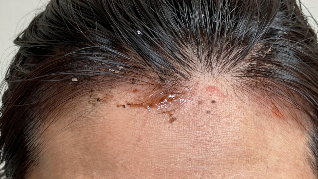 scalp issues from oil