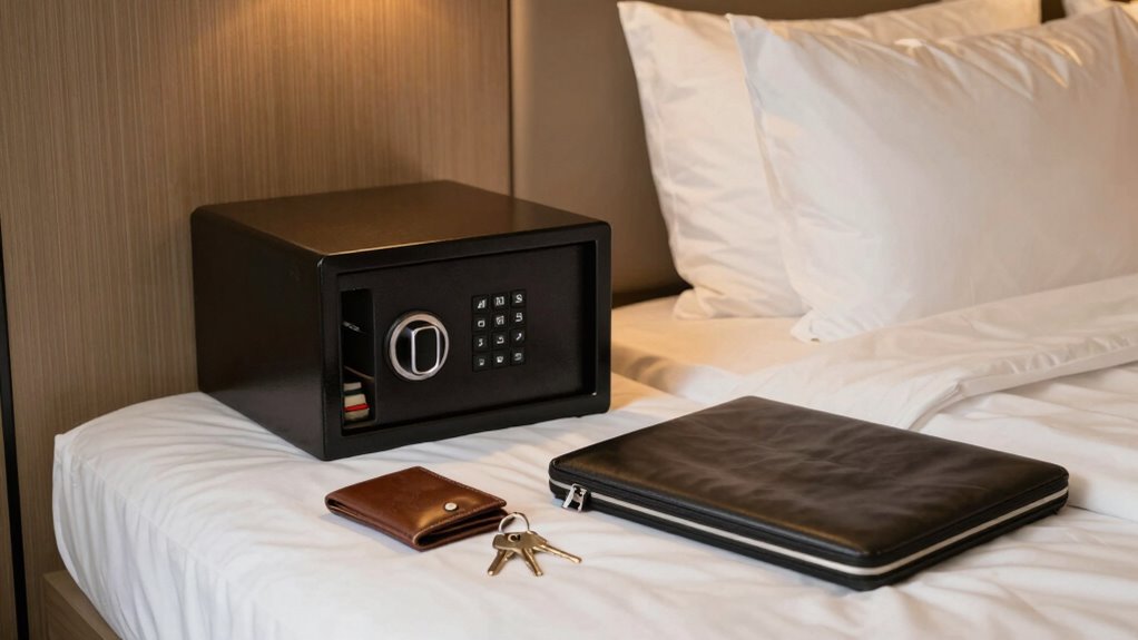 secure valuables daily routine