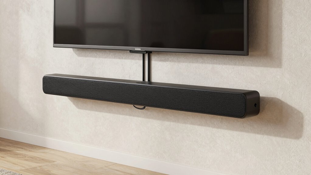 secure wall mount with concealed wiring