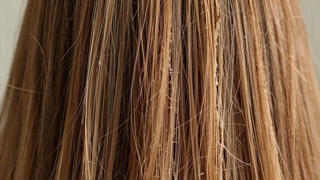 signs of heat damaged hair