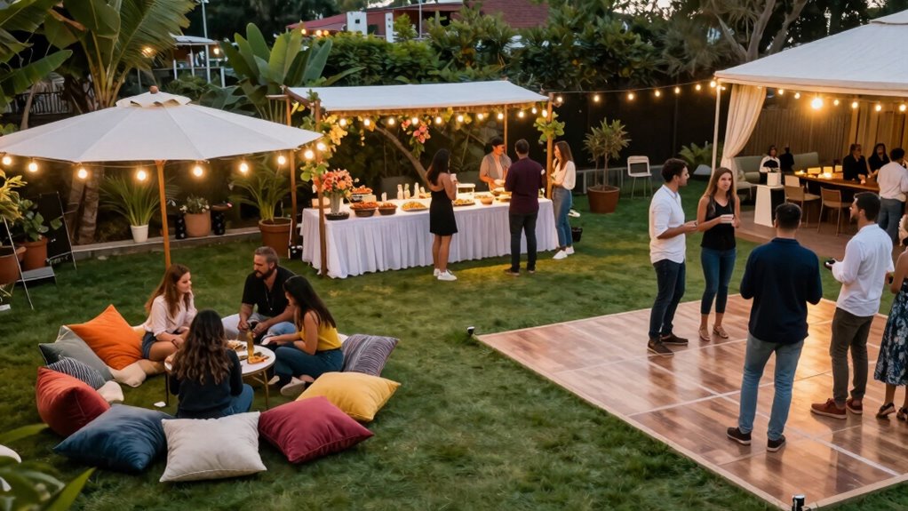 stress free party zones