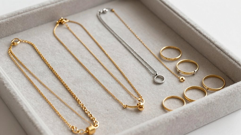 tangle free jewelry organization