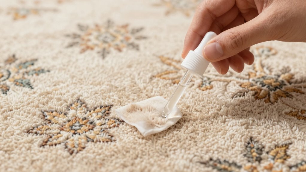 test cleaning solutions safely