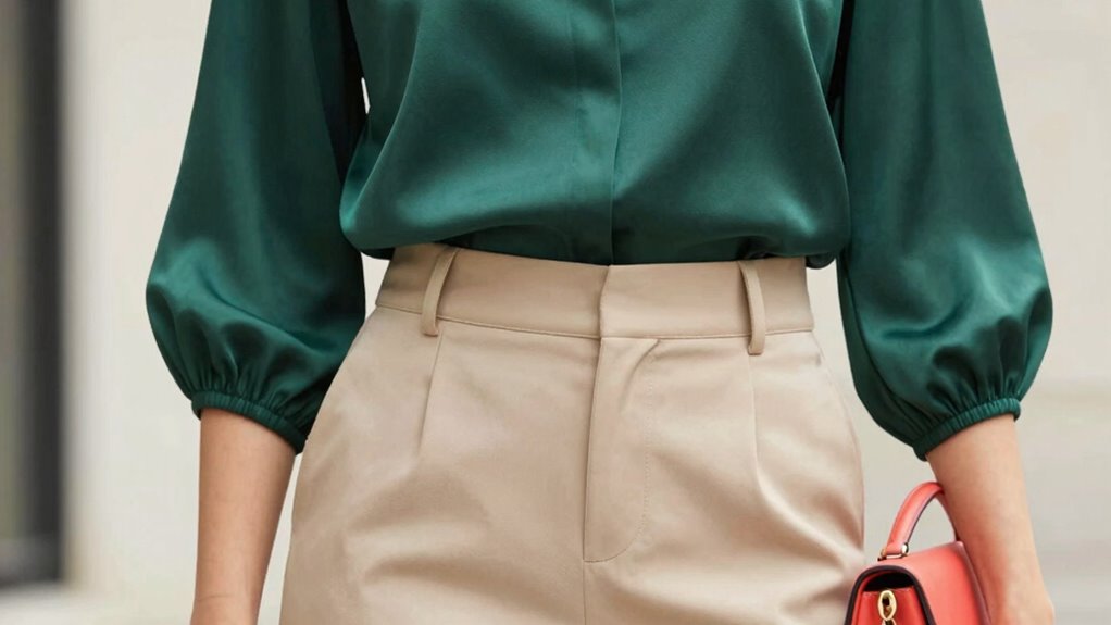 three color outfit coordination