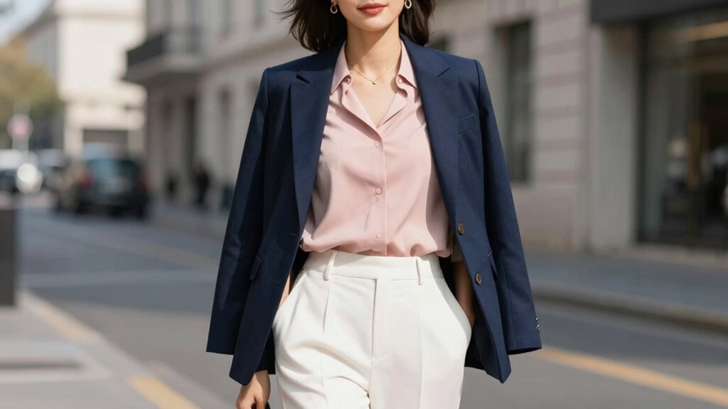 three color outfit coordination