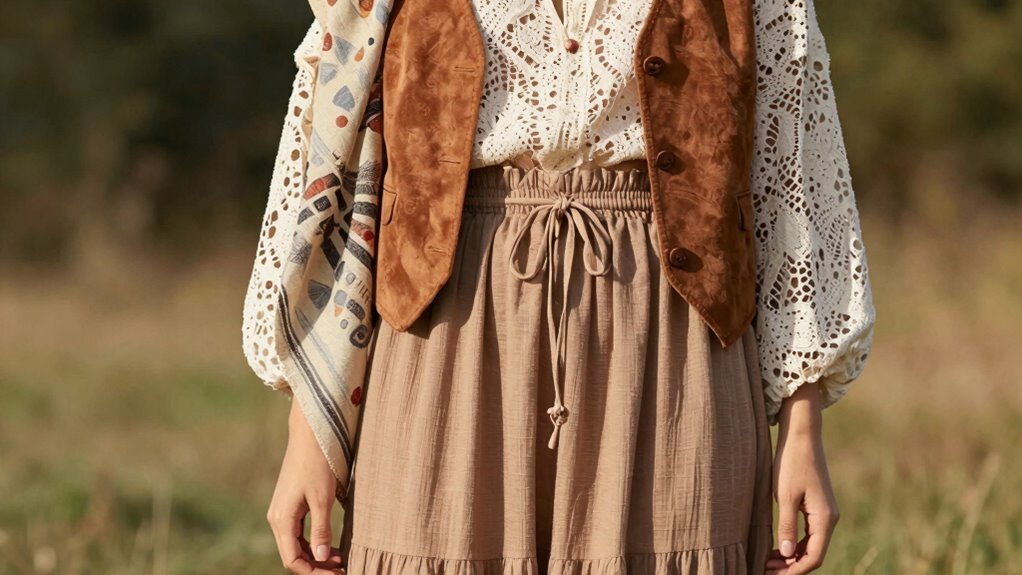 three piece boho layering