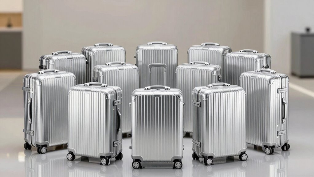 top 15 aluminum luggage