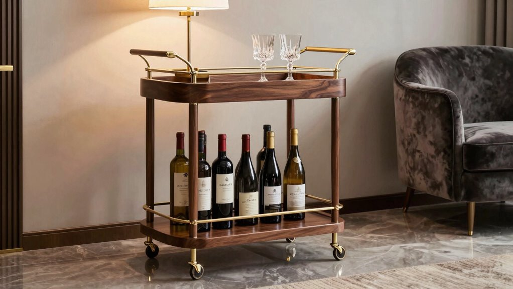 top 15 wine bar carts