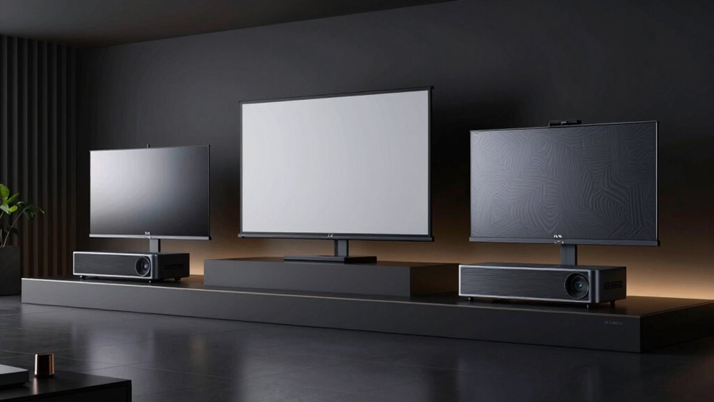 top alr projector screens