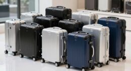 top aluminum luggage picks