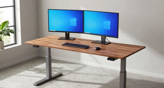 top dual monitor standing desks