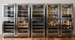 top dual zone wine coolers