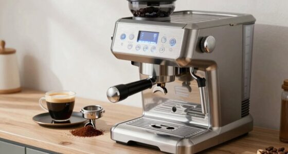 top espresso machines with grinders