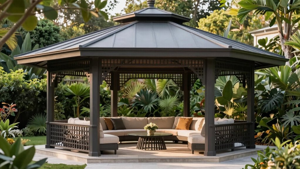 top gazebos with hardtop