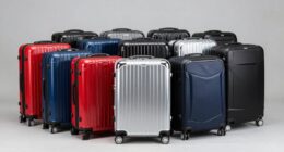 top hard shell luggage sets