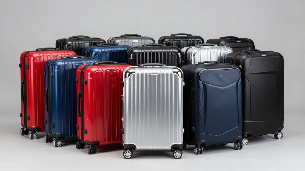 top hard shell luggage sets