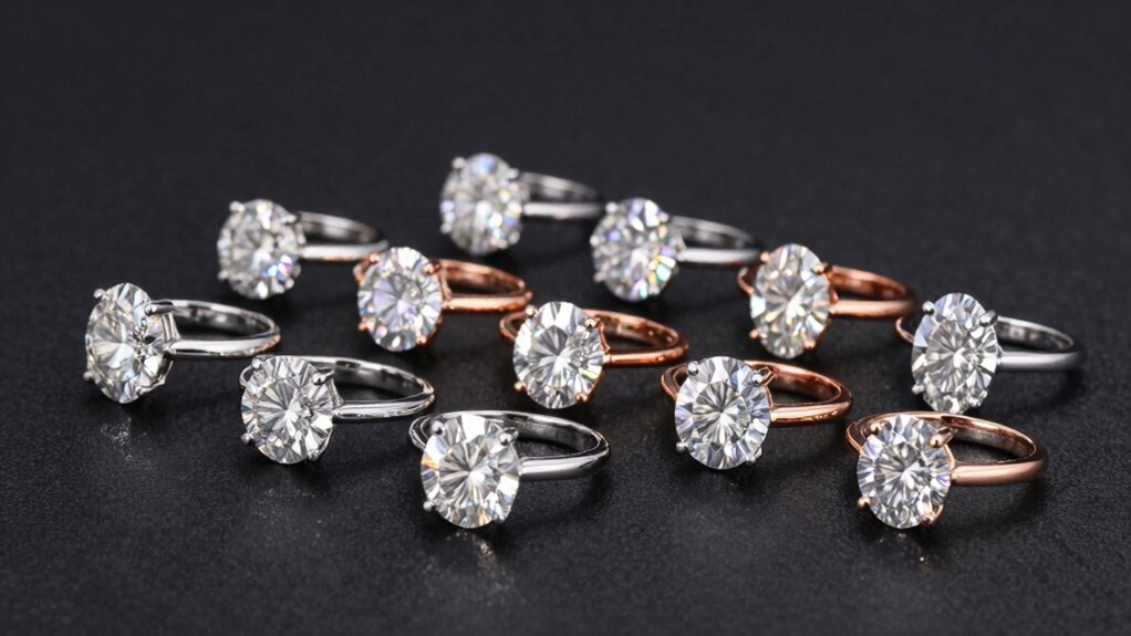 top lab grown diamond rings