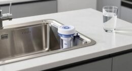 top lead removing sink filters